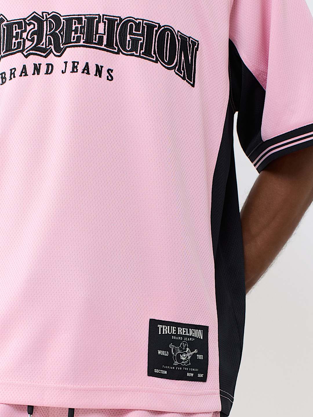 MESH OVERSIZED SOCCER JERSEY