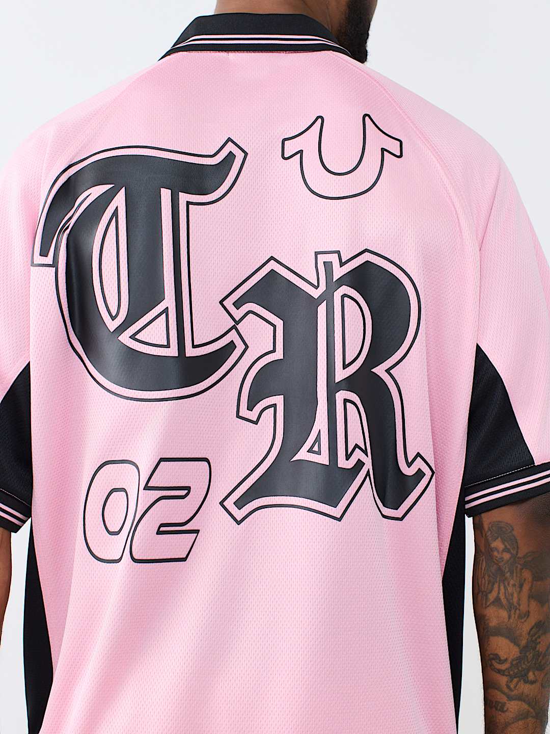 MESH OVERSIZED SOCCER JERSEY