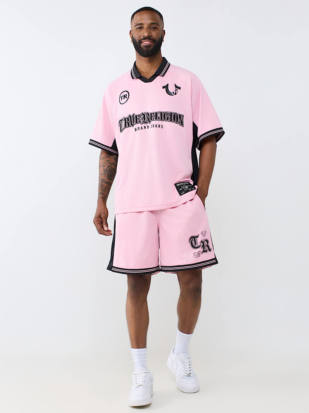 MESH OVERSIZED SOCCER JERSEY