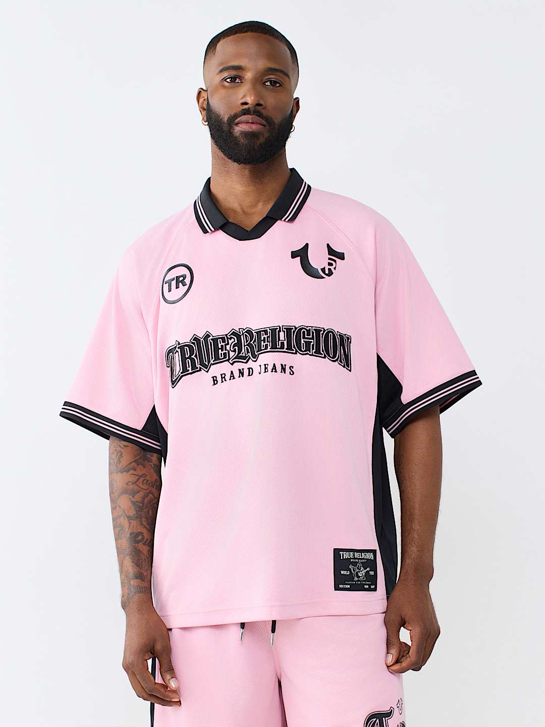 MESH OVERSIZED SOCCER JERSEY