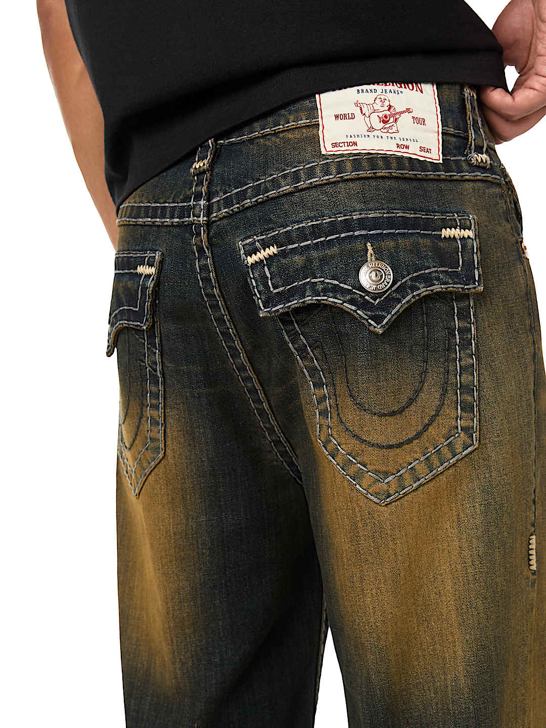 VINNY SUPER T FLAP ULTRA BAGGY JEAN 34"