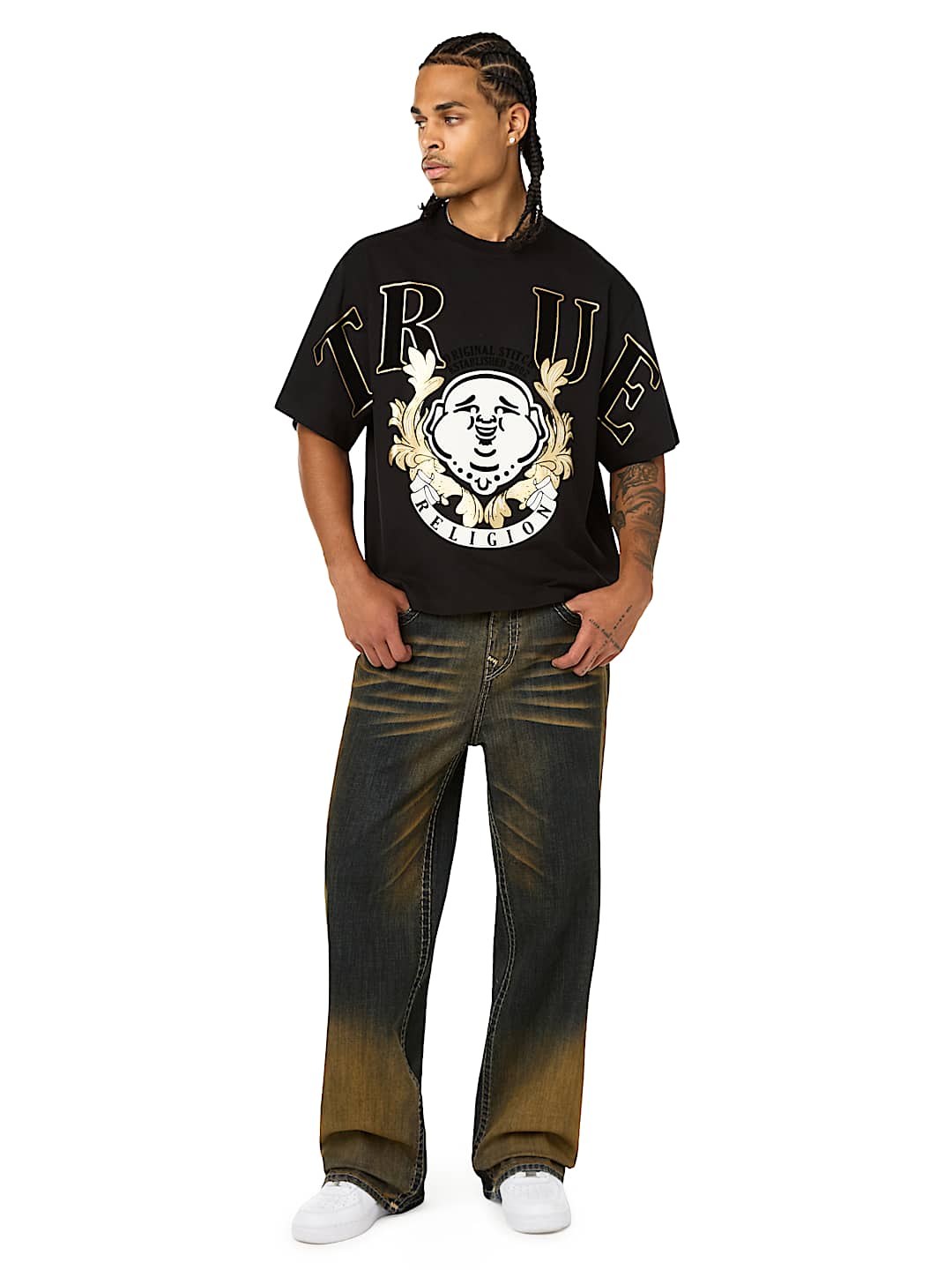 VINNY SUPER T FLAP ULTRA BAGGY JEAN 34"