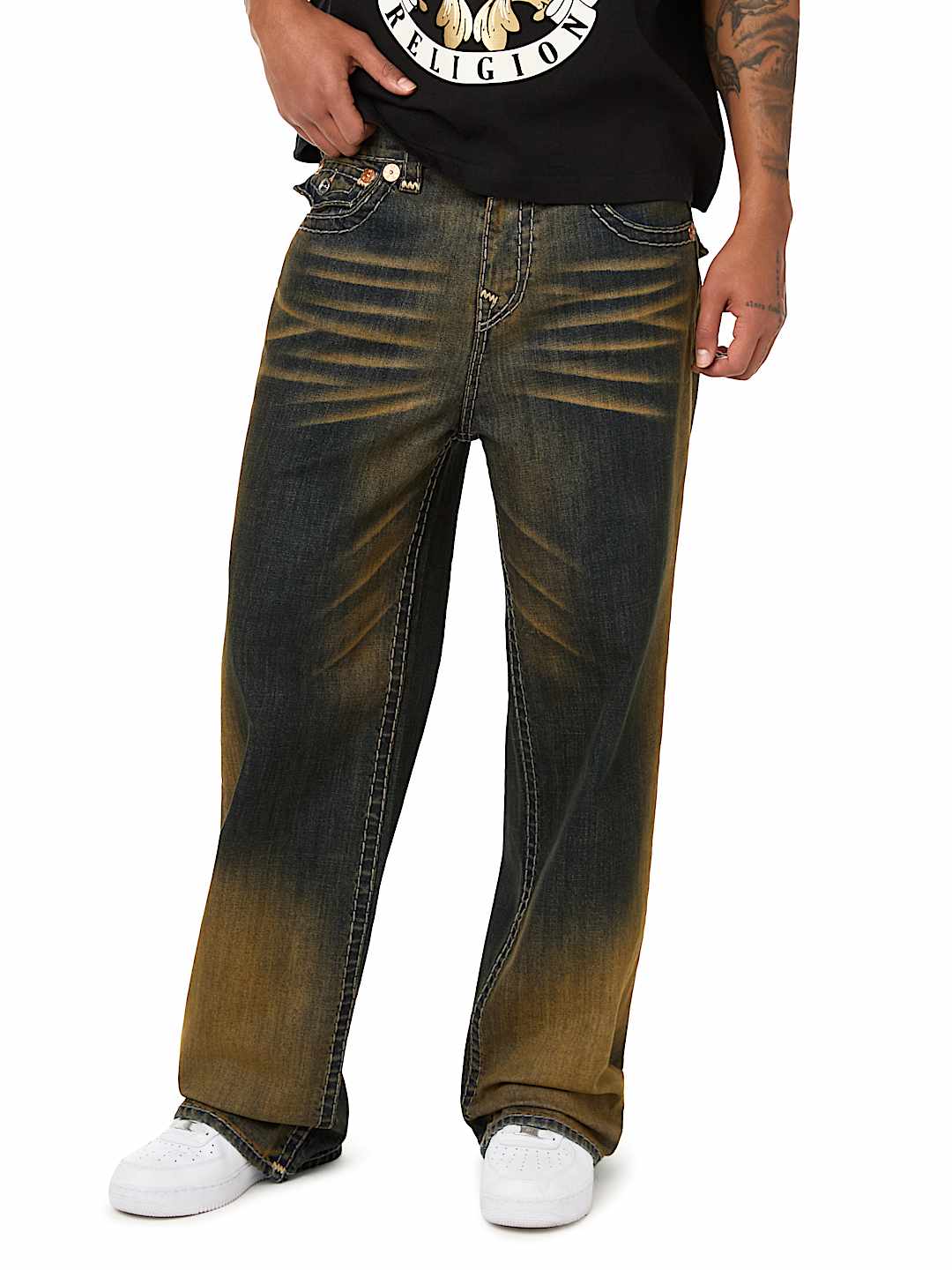 VINNY SUPER T FLAP ULTRA BAGGY JEAN 34"