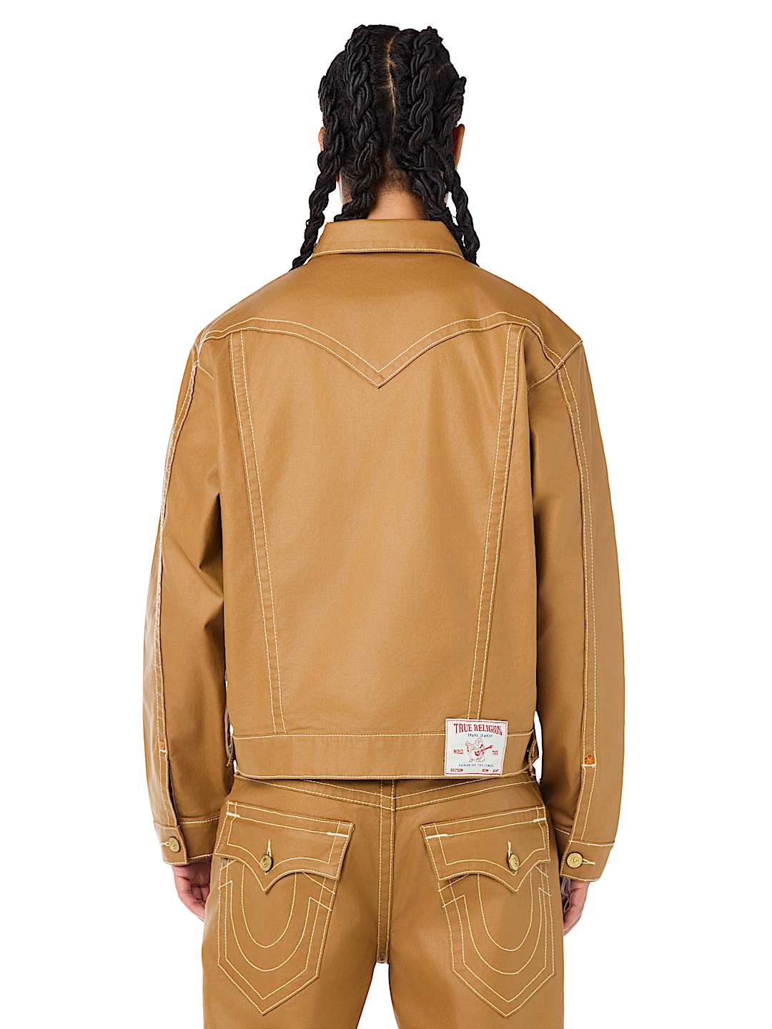 JIMMY COATED OVERSIZED JACKET