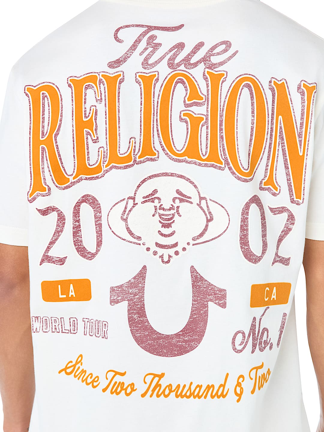 MULTI LOGO HORSESHOE BUDDHA TEE