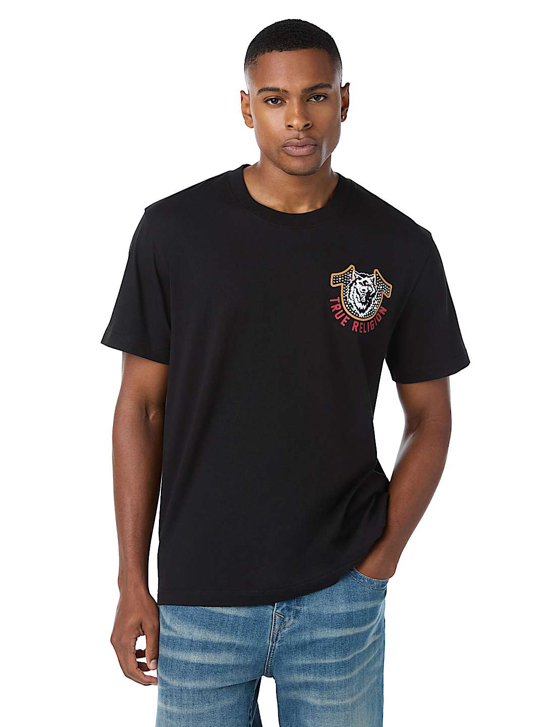 WOLF CRYSTAL TEE