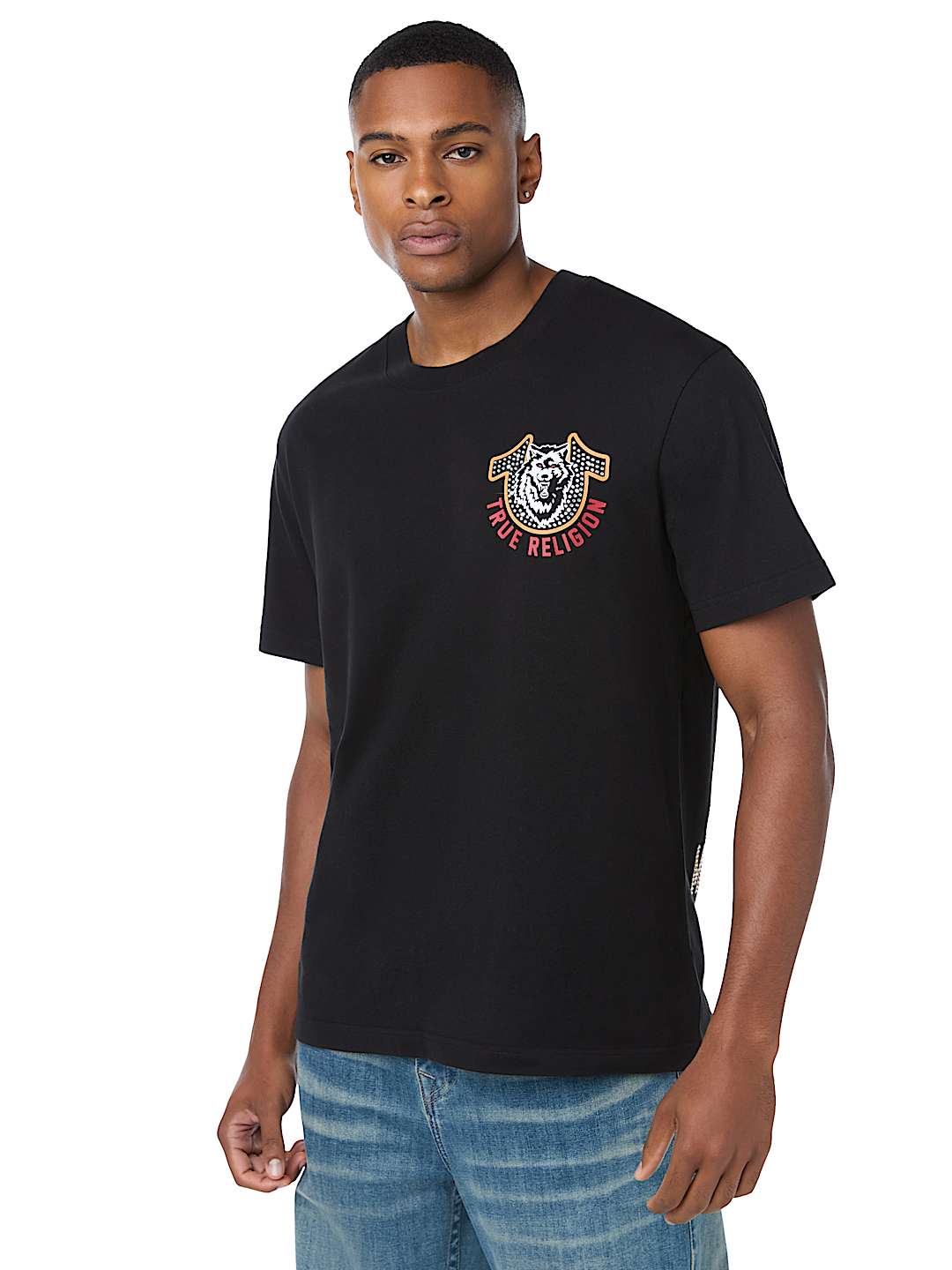 WOLF CRYSTAL TEE