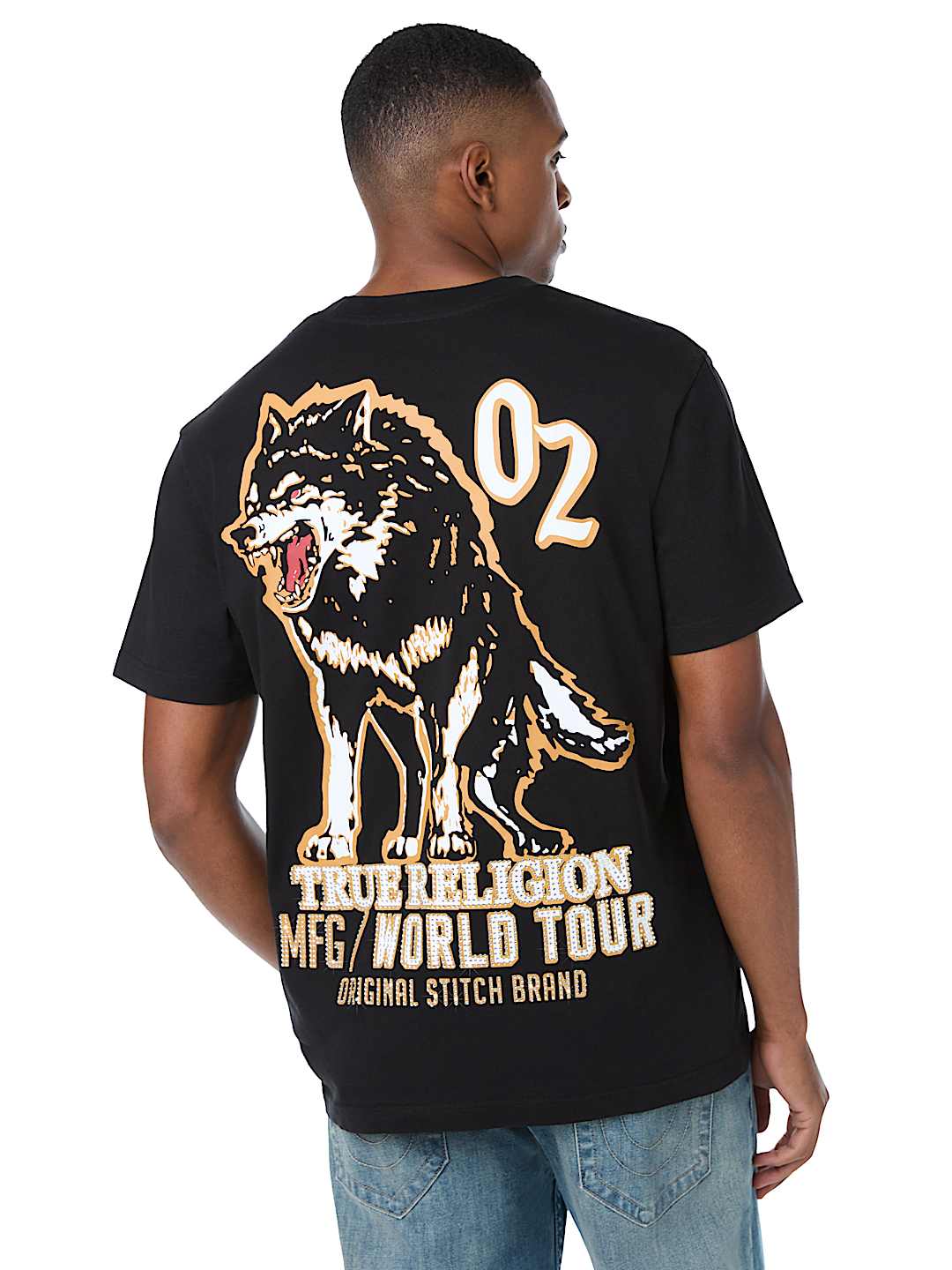 WOLF CRYSTAL TEE