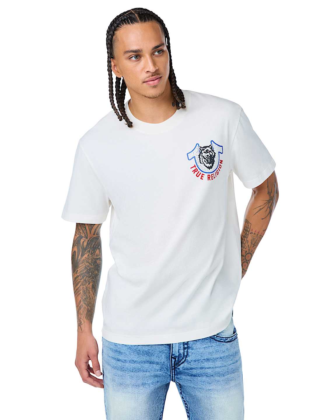 WOLF CRYSTAL TEE