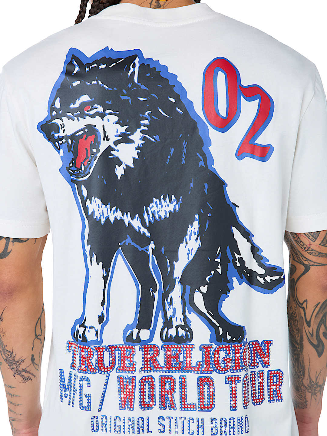 WOLF CRYSTAL TEE