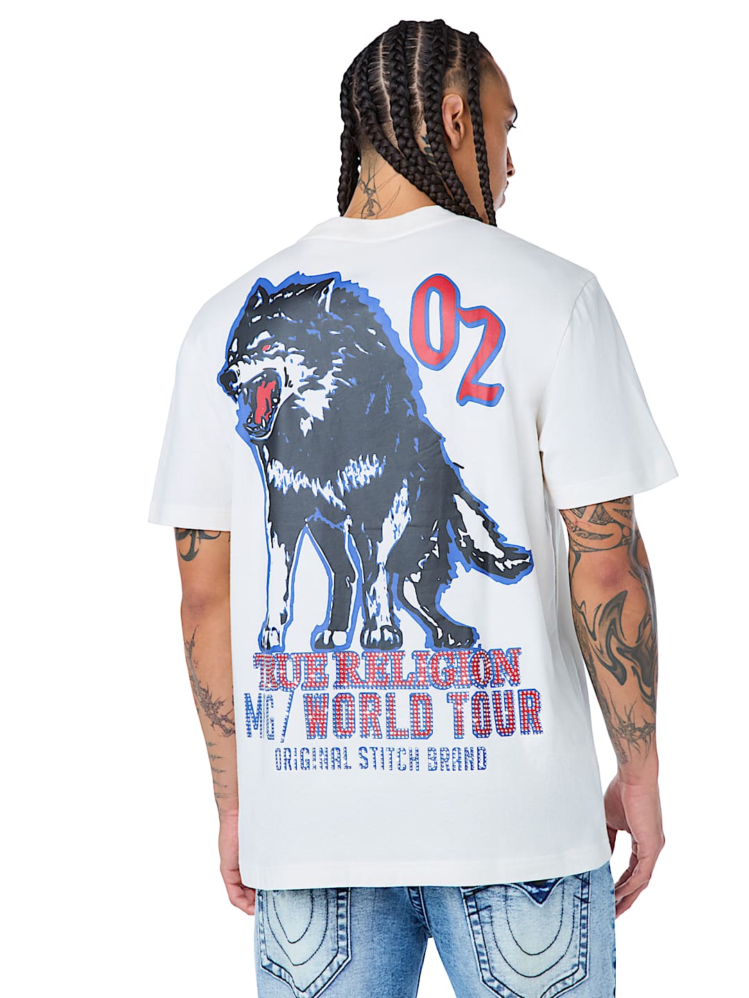WOLF CRYSTAL TEE