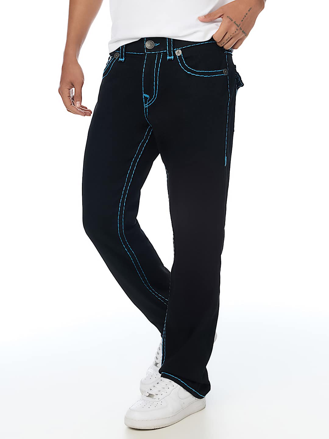RICKY SUPER T FLAP STRAIGHT JEAN 34"