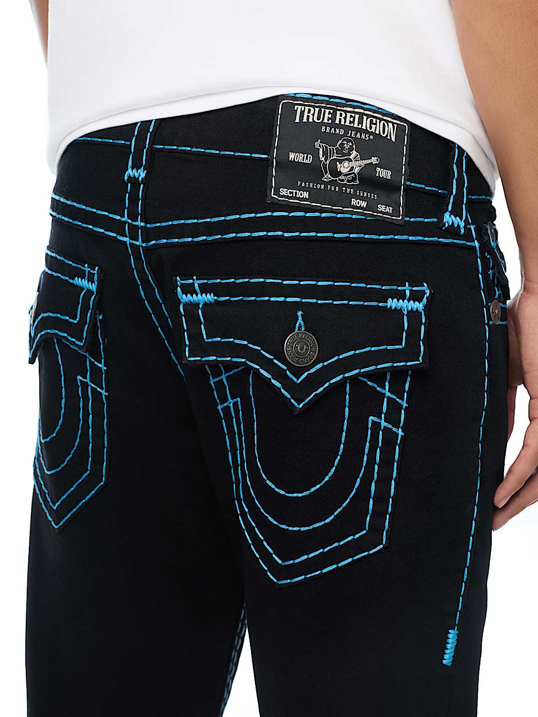 RICKY SUPER T FLAP STRAIGHT JEAN 34"