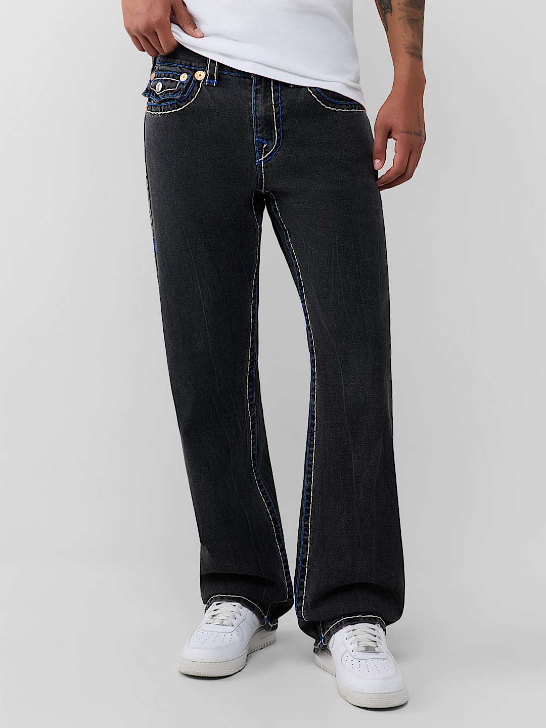 BILLY SUPER T FLAP BOOTCUT JEAN 34"