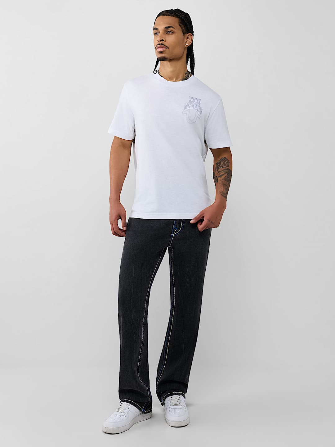 BILLY SUPER T FLAP BOOTCUT JEAN 34"