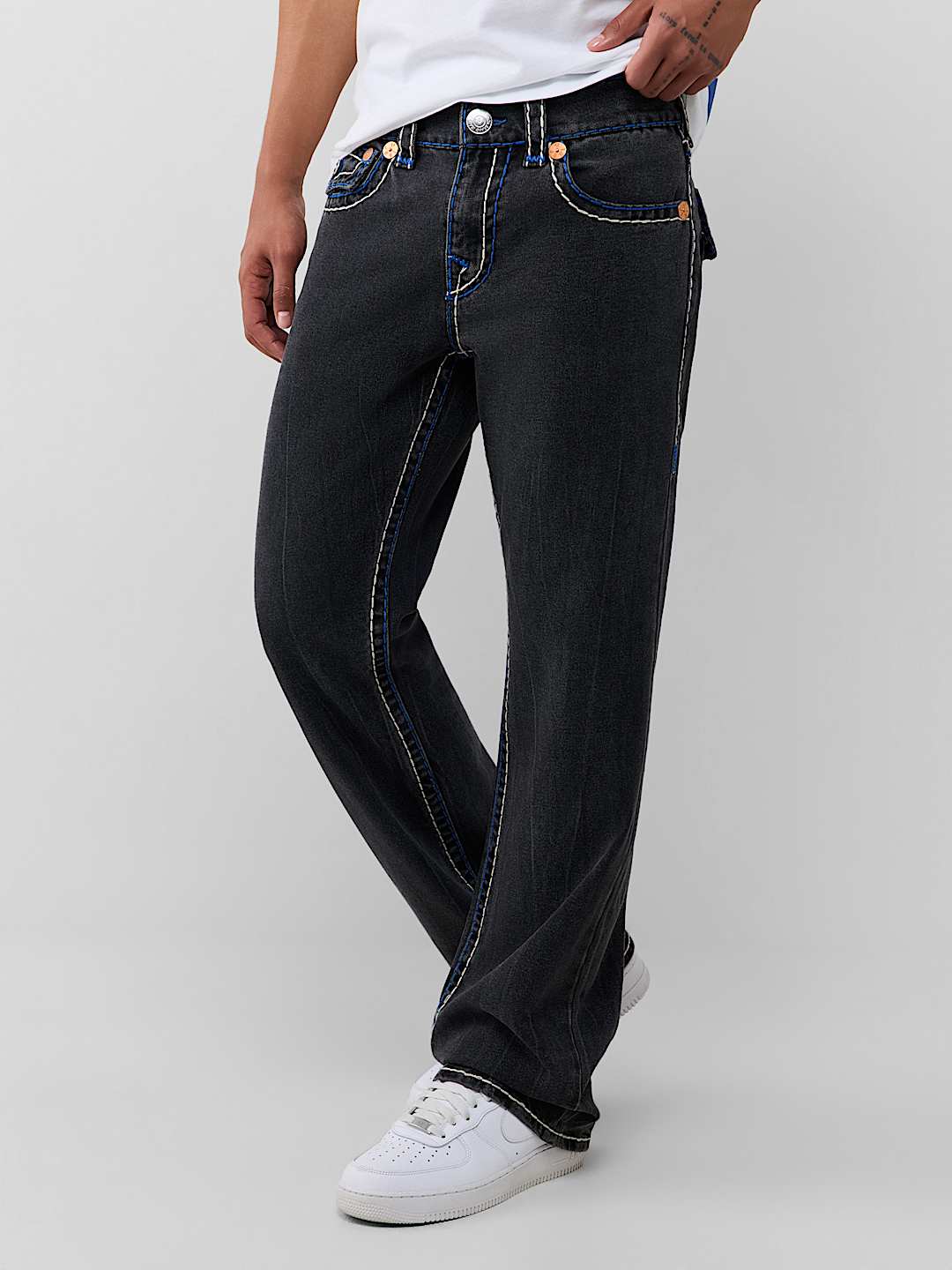 BILLY SUPER T FLAP BOOTCUT JEAN 34"