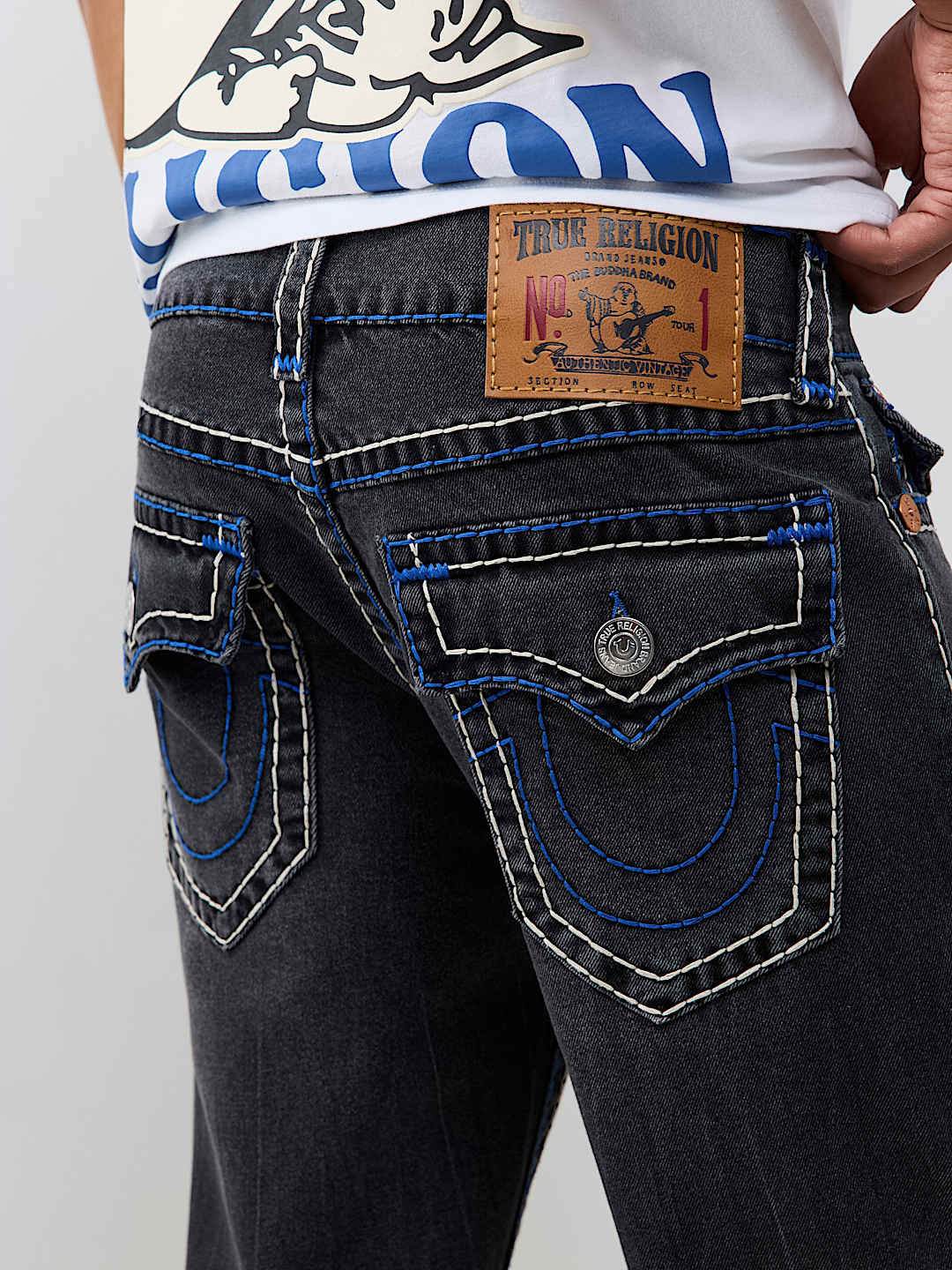 BILLY SUPER T FLAP BOOTCUT JEAN 34"