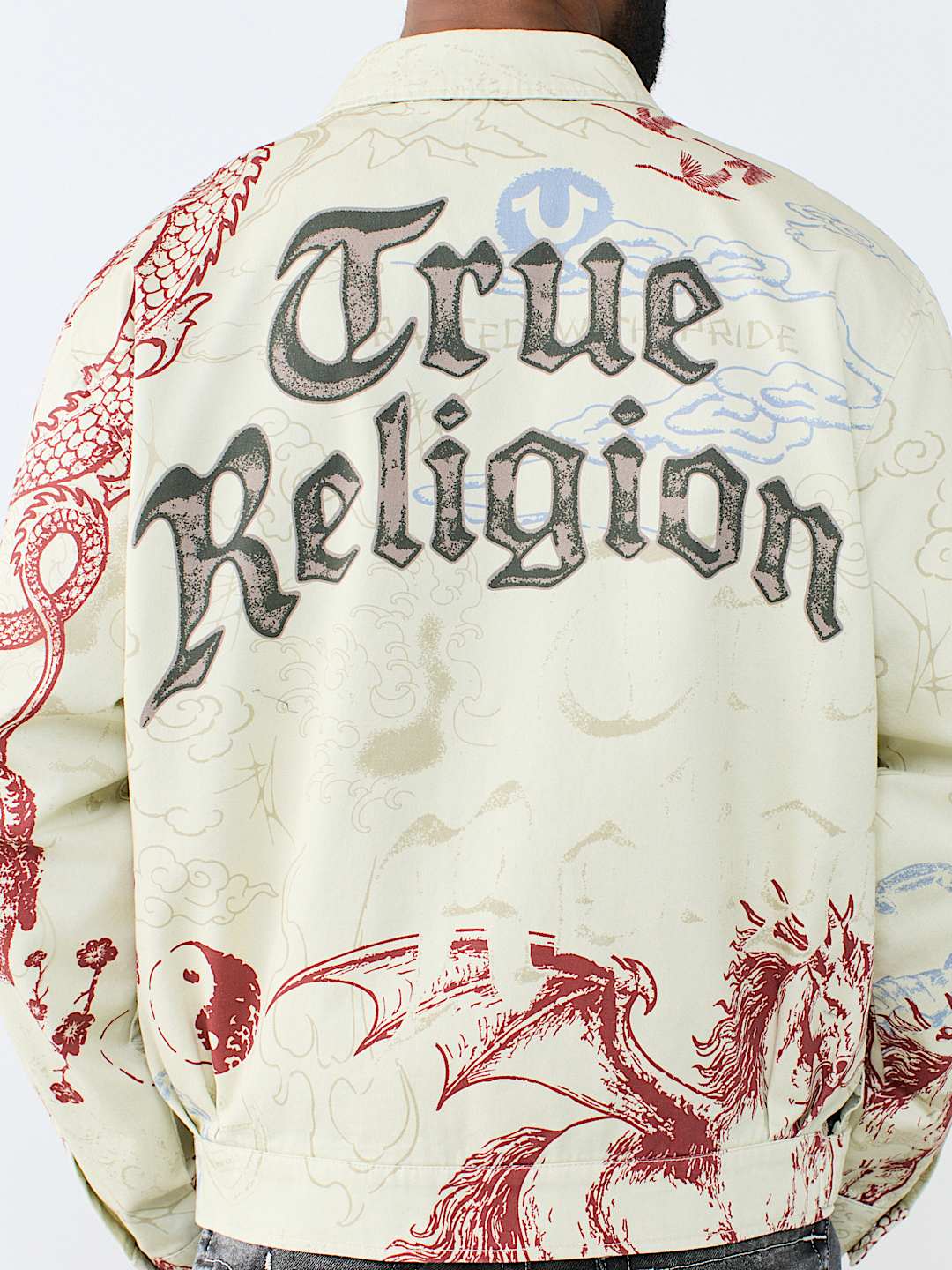 WASHED POPLIN TATTOO JACKET