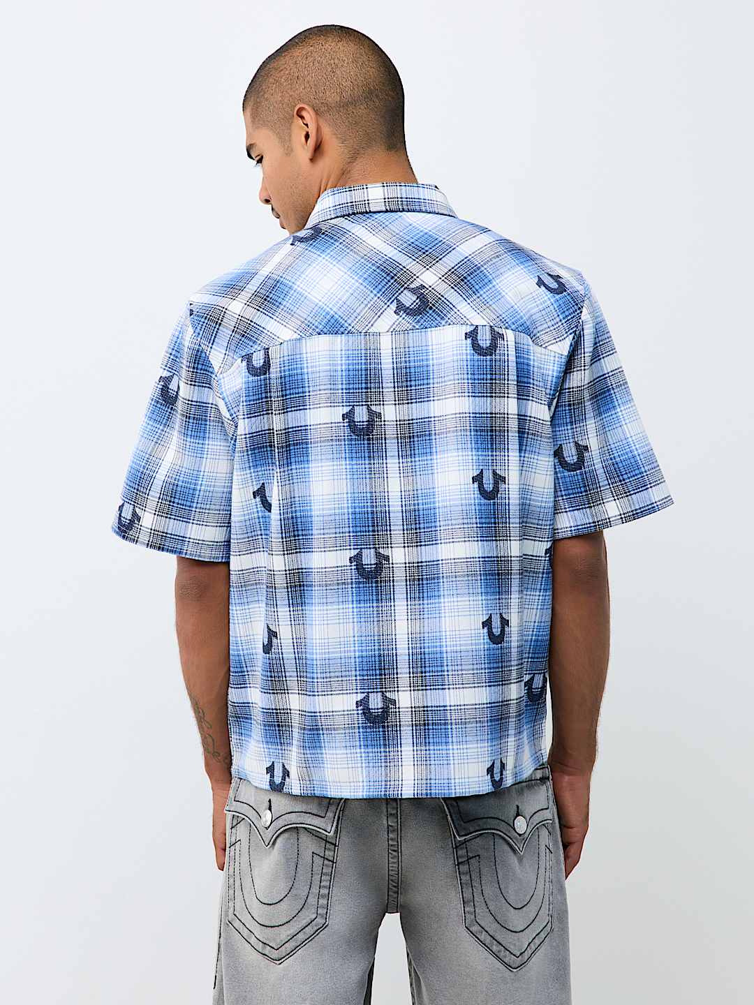 LIGHTWEIGHT FLANNEL SHORT SLEEVE SHIRT