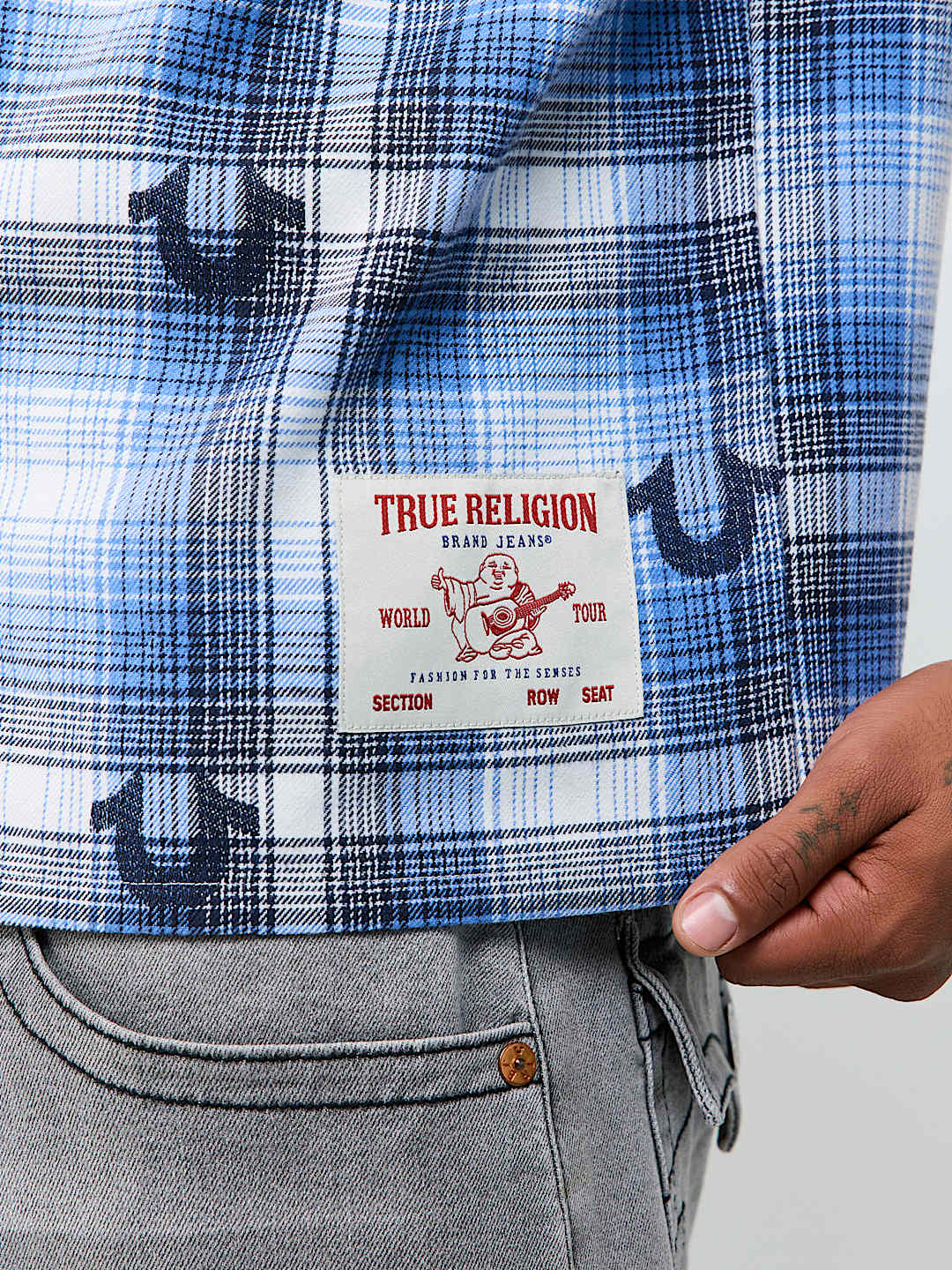 LIGHTWEIGHT FLANNEL SHORT SLEEVE SHIRT