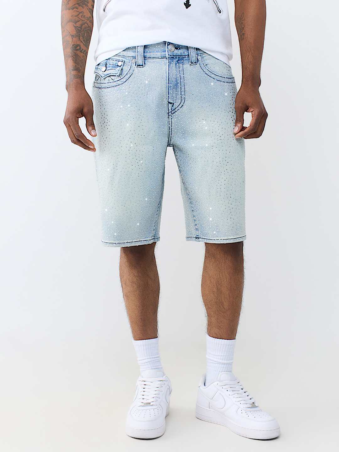 BOBBY CRYSTAL FLAP BAGGY SHORT