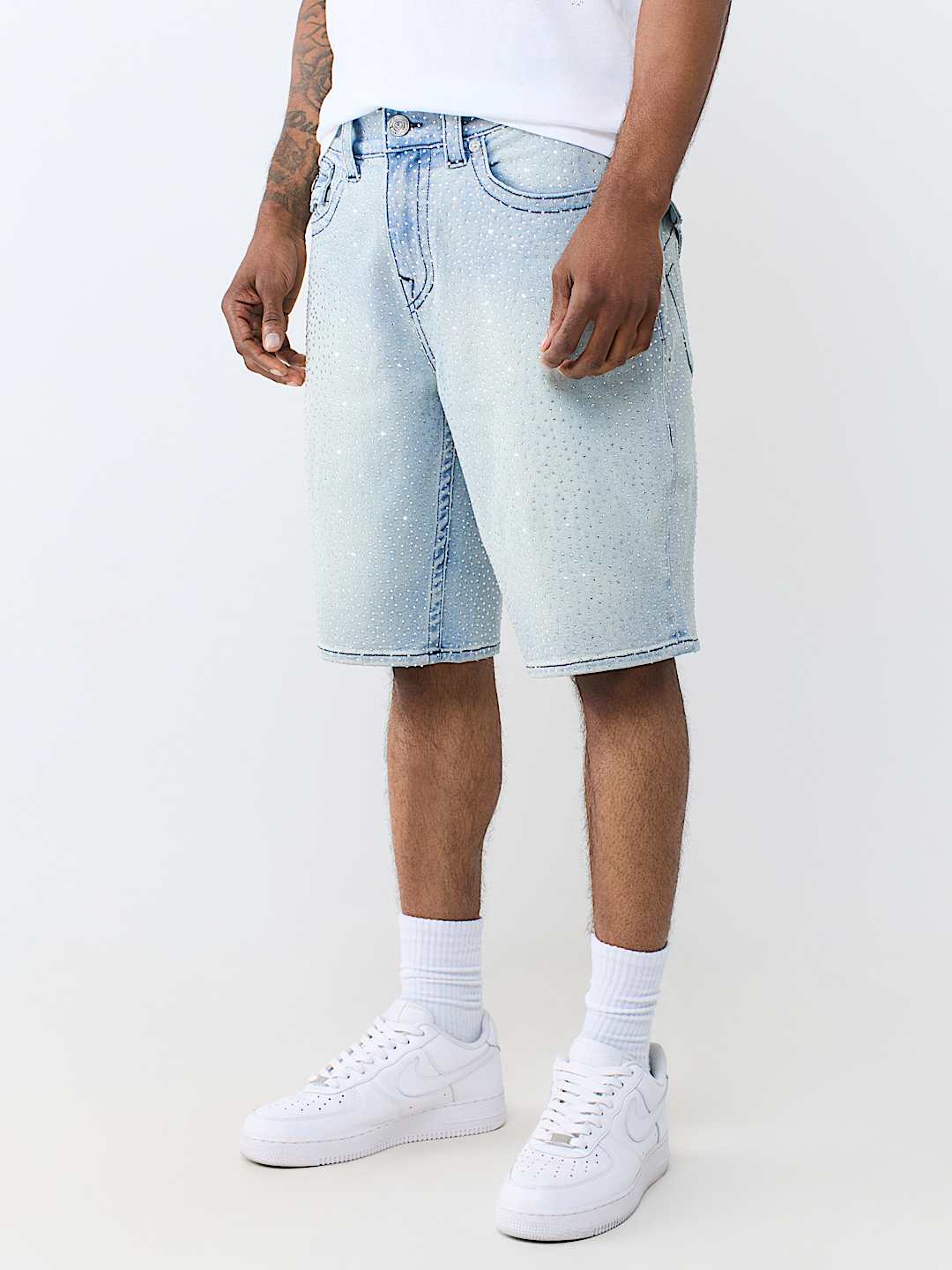 BOBBY CRYSTAL FLAP BAGGY SHORT