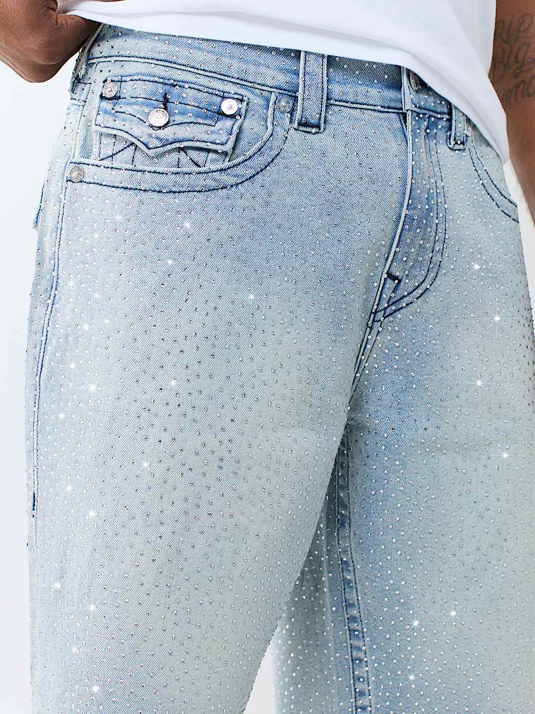 BOBBY CRYSTAL FLAP BAGGY SHORT