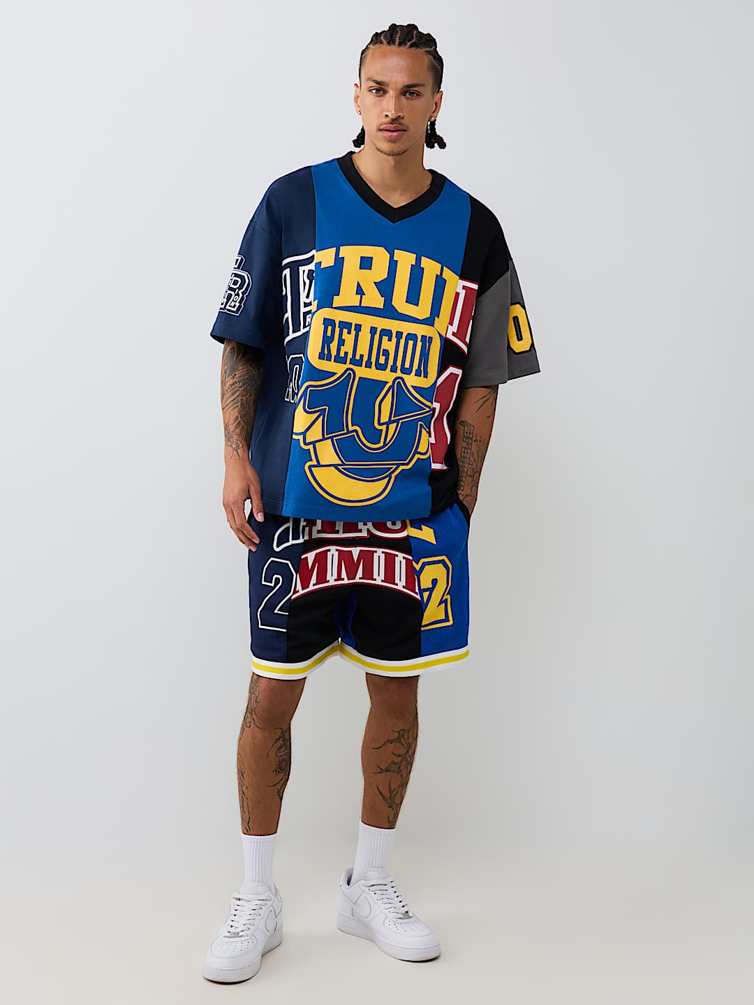 SPLICED HEAVYWEIGHT OVERSIZED JERSEY