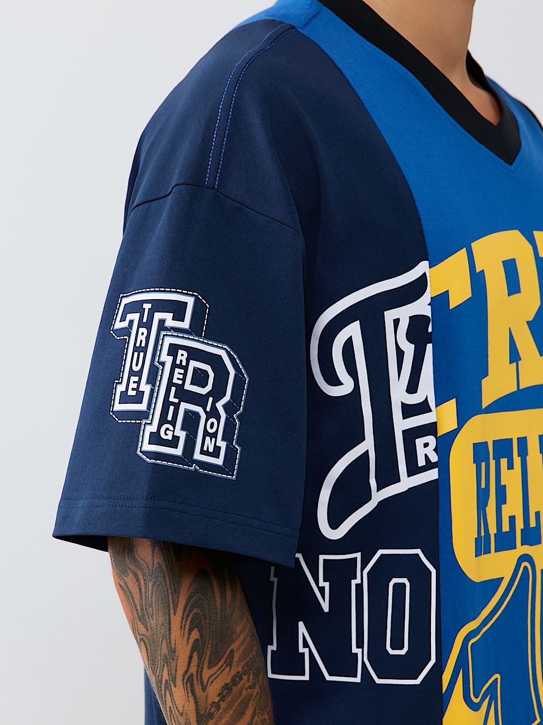 SPLICED HEAVYWEIGHT OVERSIZED JERSEY