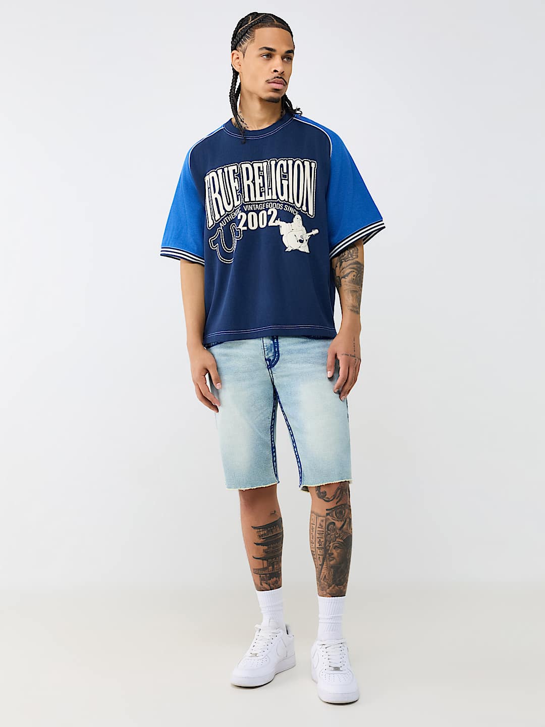RAGLAN HEAVYWEIGHT BOXY KNIT TOP