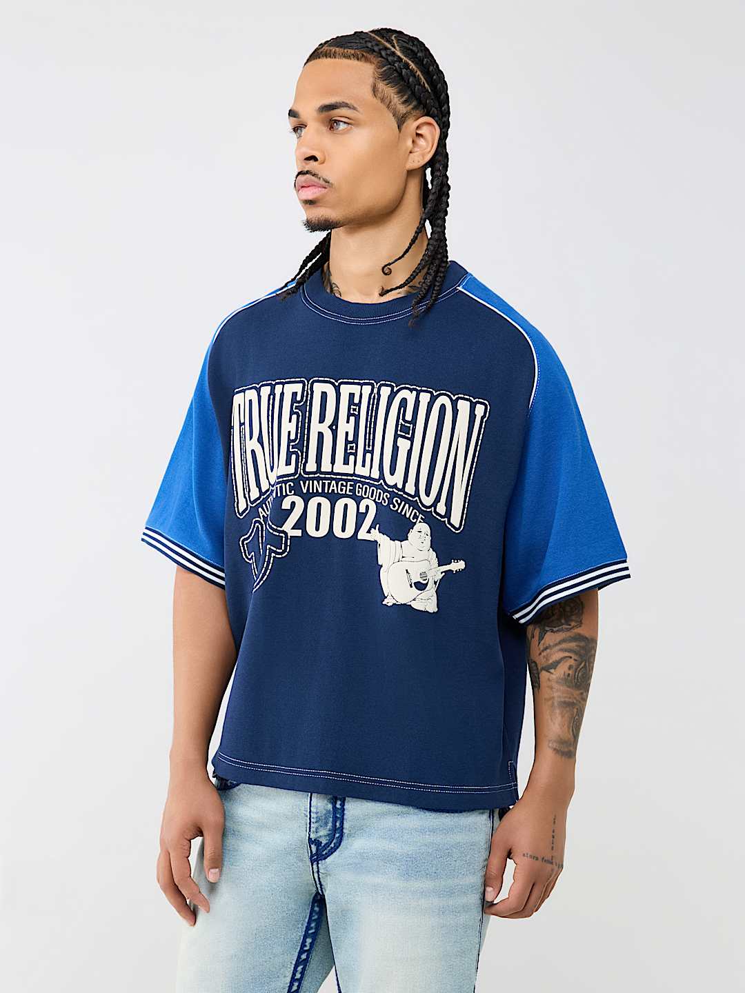 RAGLAN HEAVYWEIGHT BOXY KNIT TOP