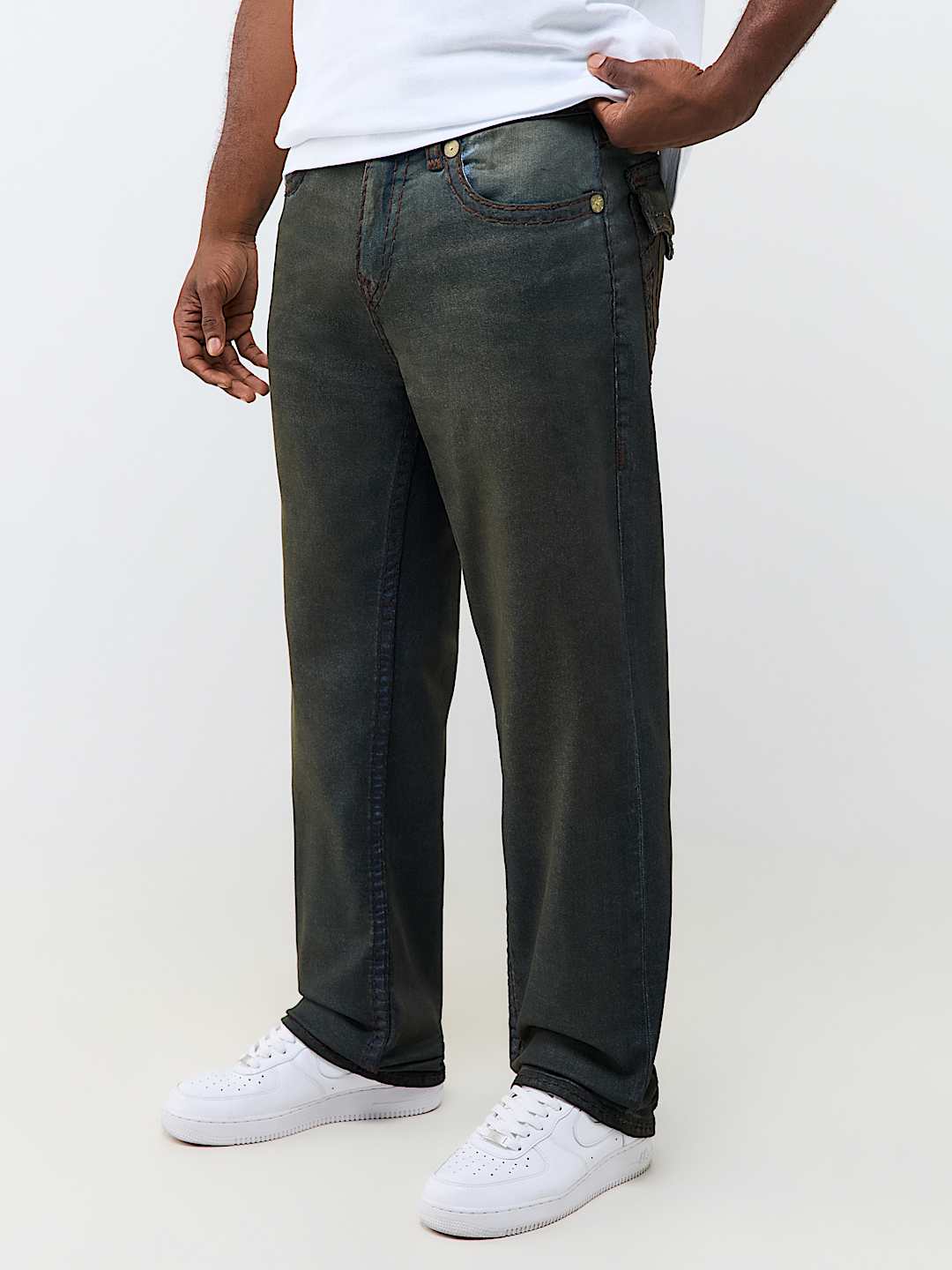 BOBBY SUPER T FLAP BAGGY JEAN 32"