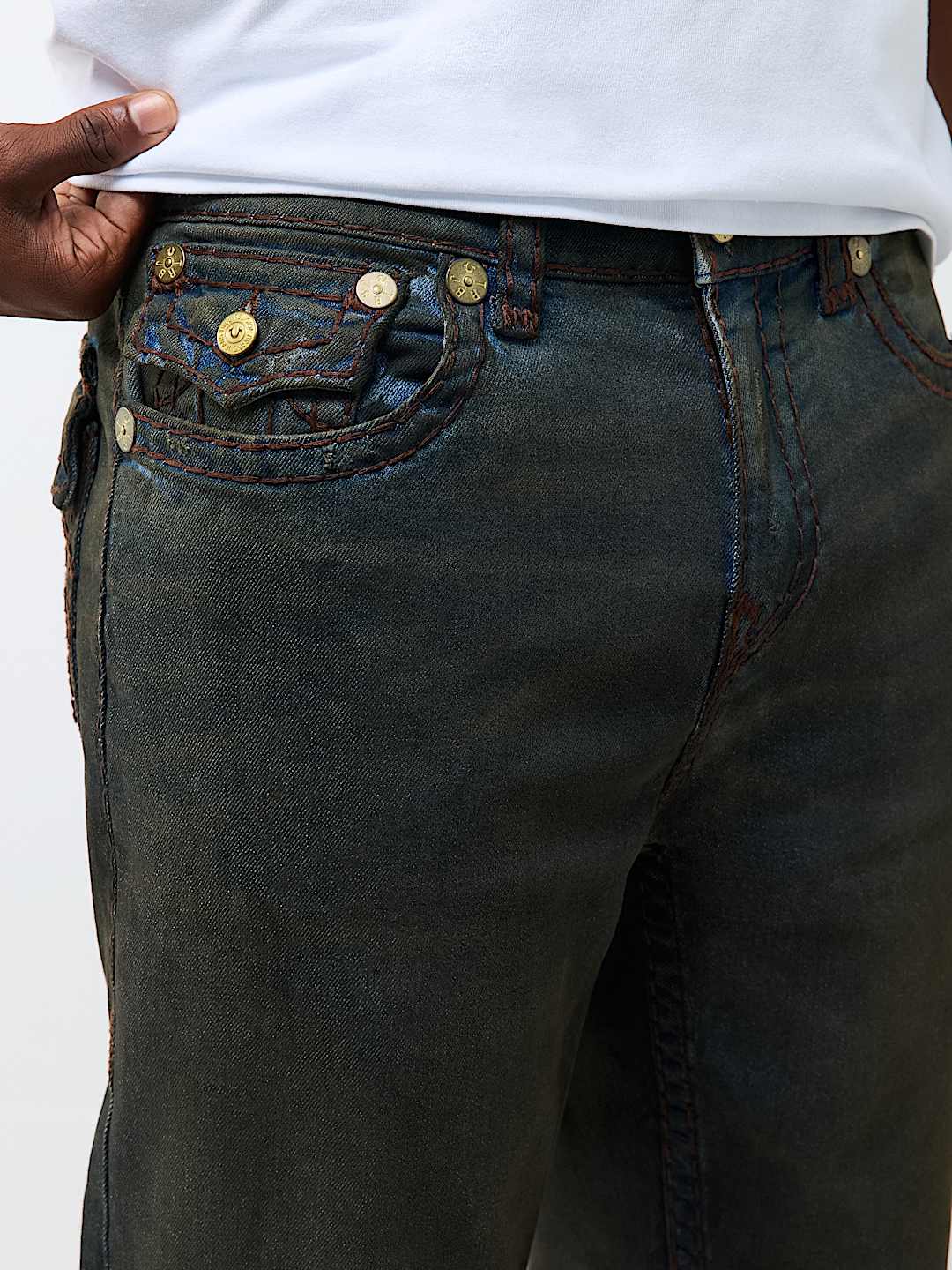 BOBBY SUPER T FLAP BAGGY JEAN 32"