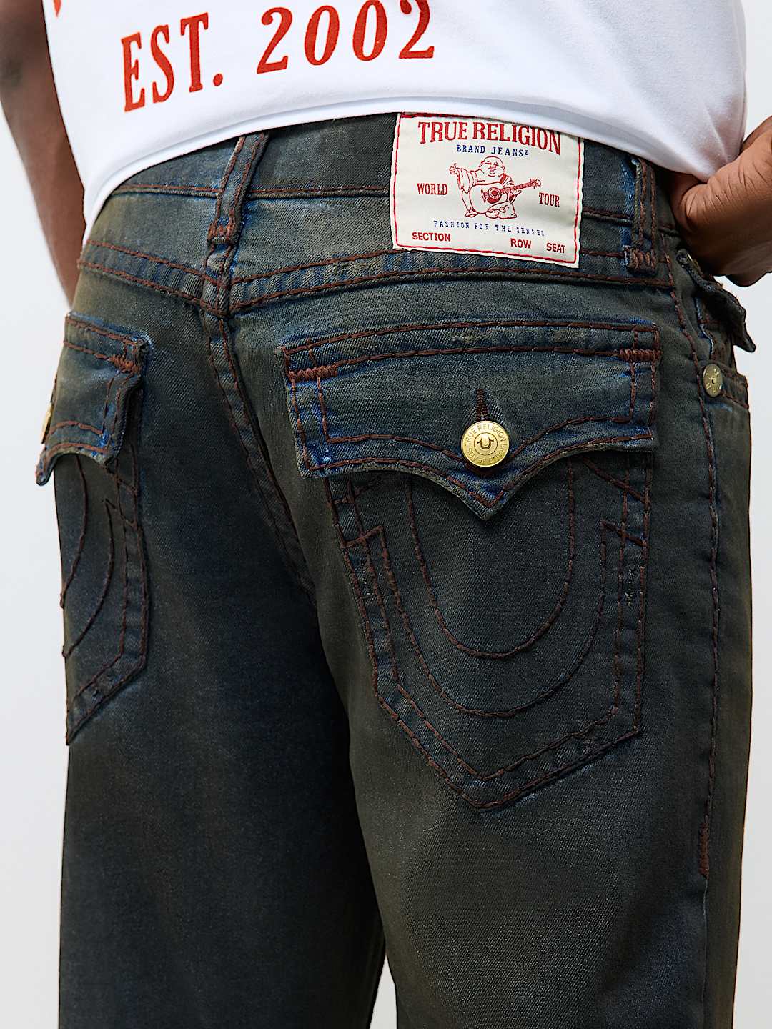 BOBBY SUPER T FLAP BAGGY JEAN 32"