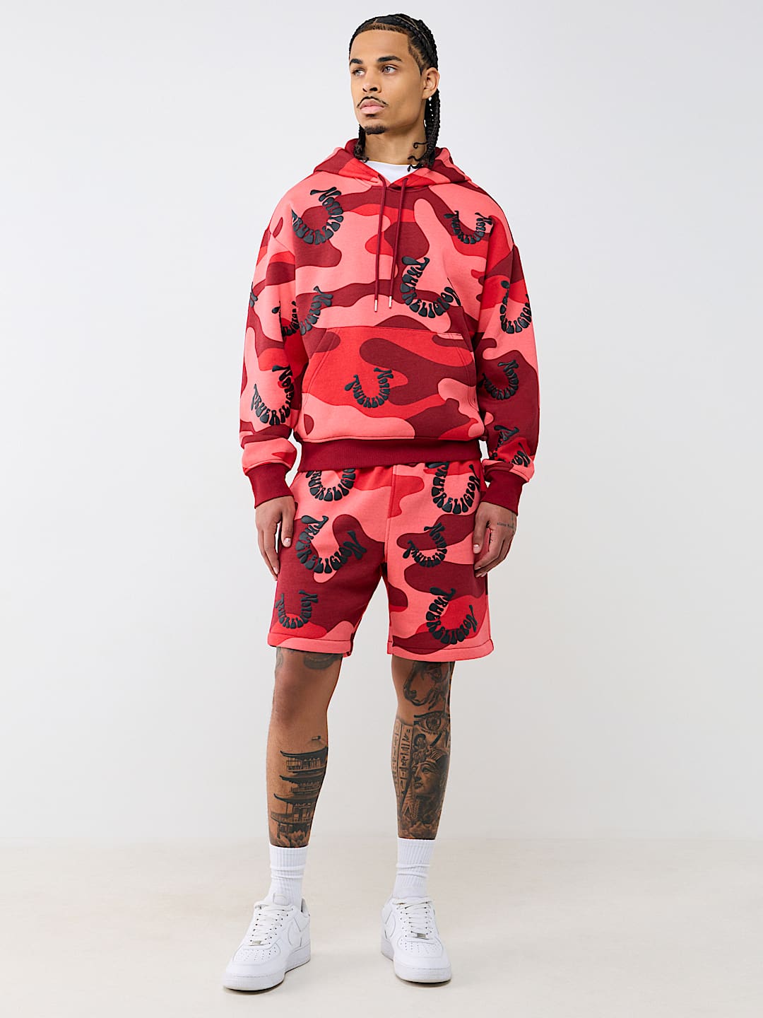 CAMO FLEECE HOODIE