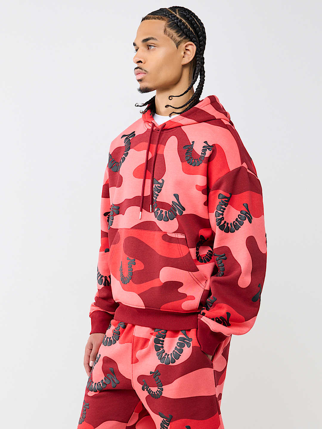 CAMO FLEECE HOODIE