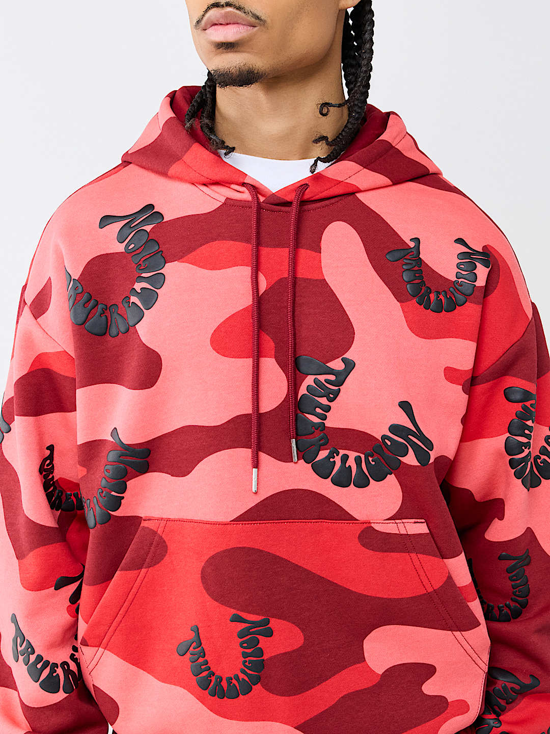 CAMO FLEECE HOODIE