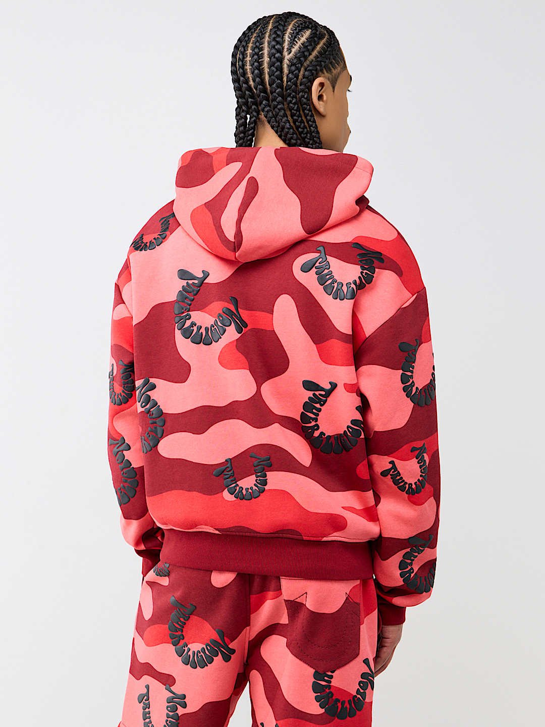 CAMO FLEECE HOODIE