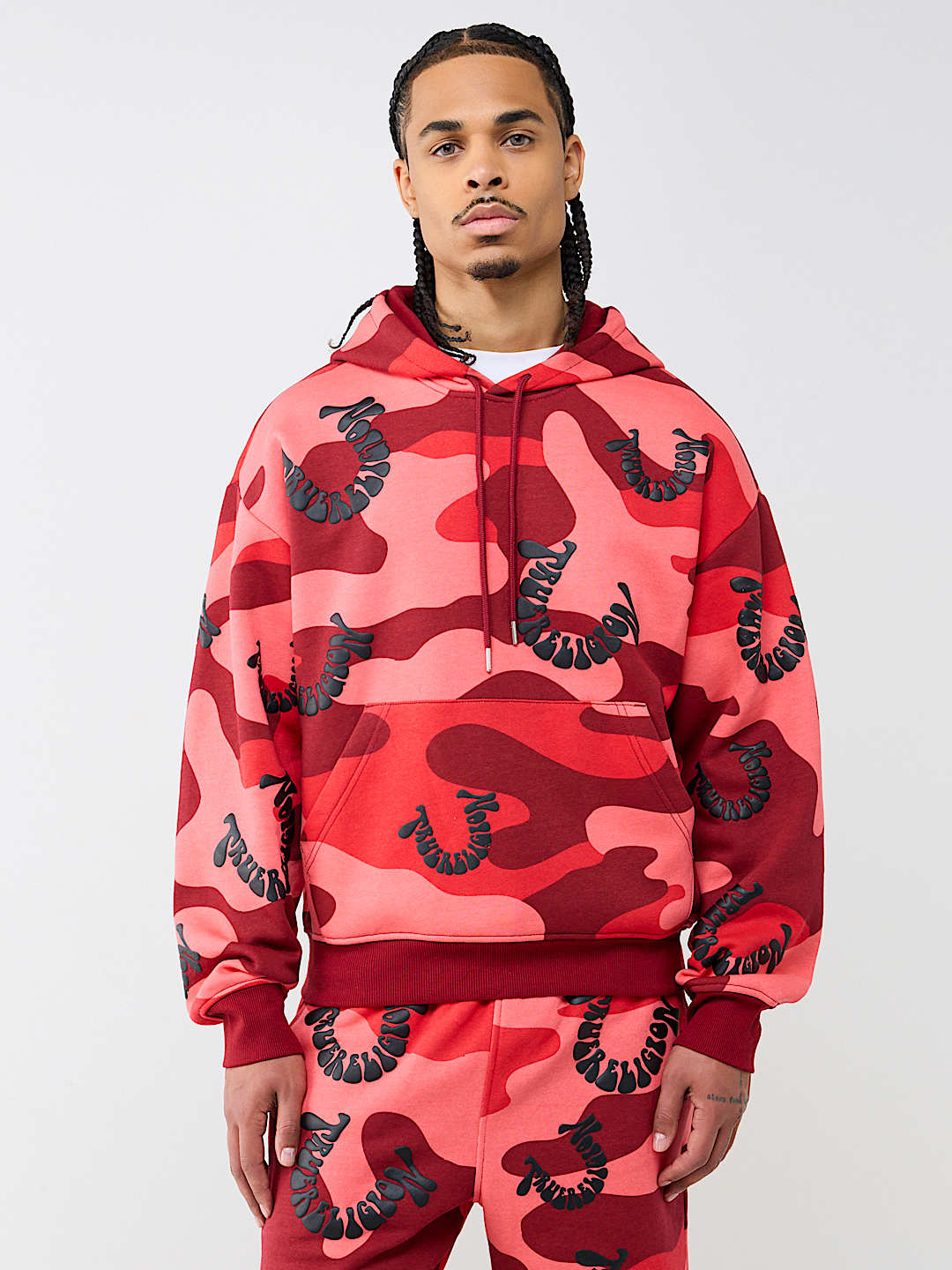 CAMO FLEECE HOODIE
