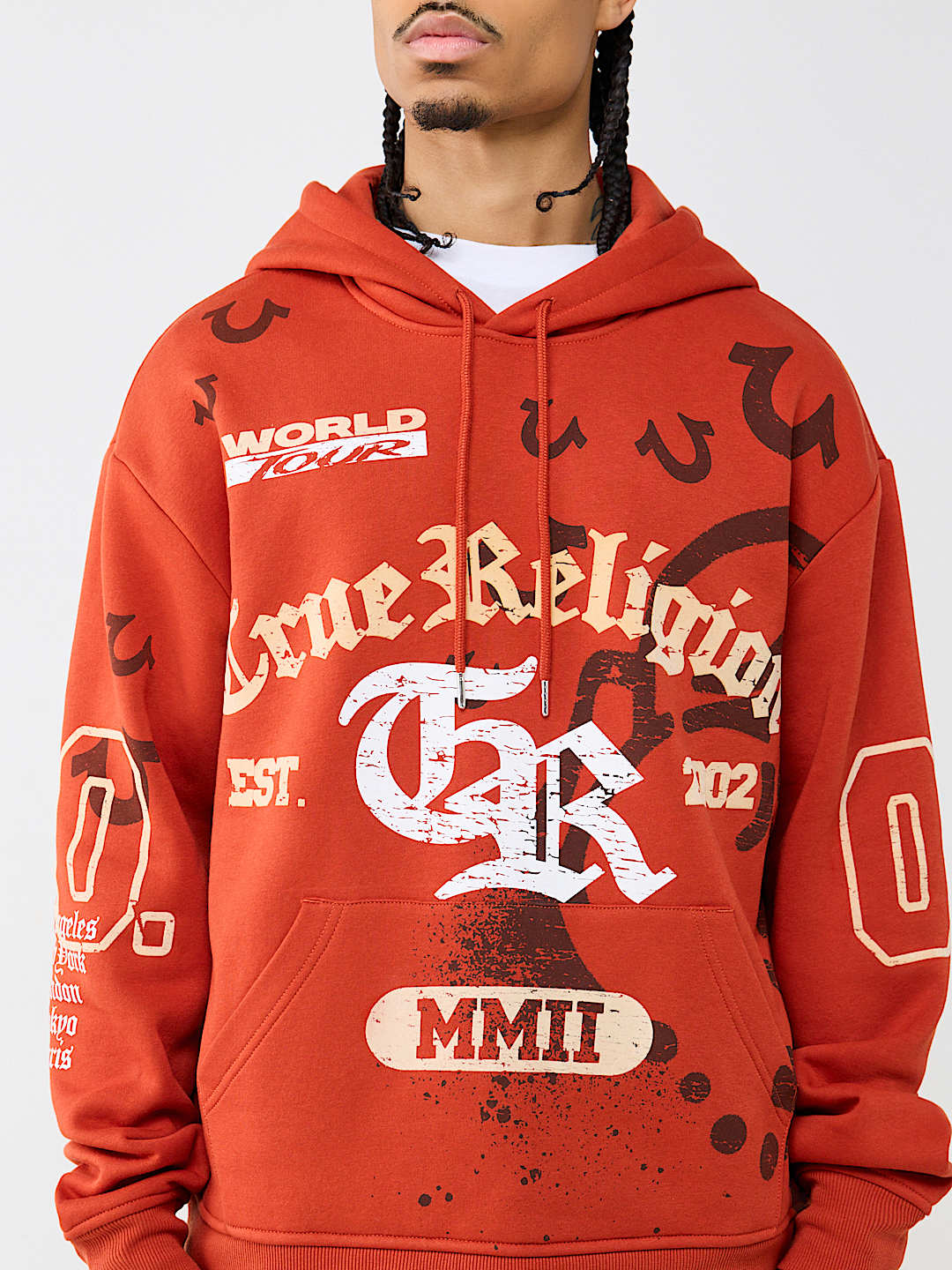 BUDDHA HORSESHOE HOODIE