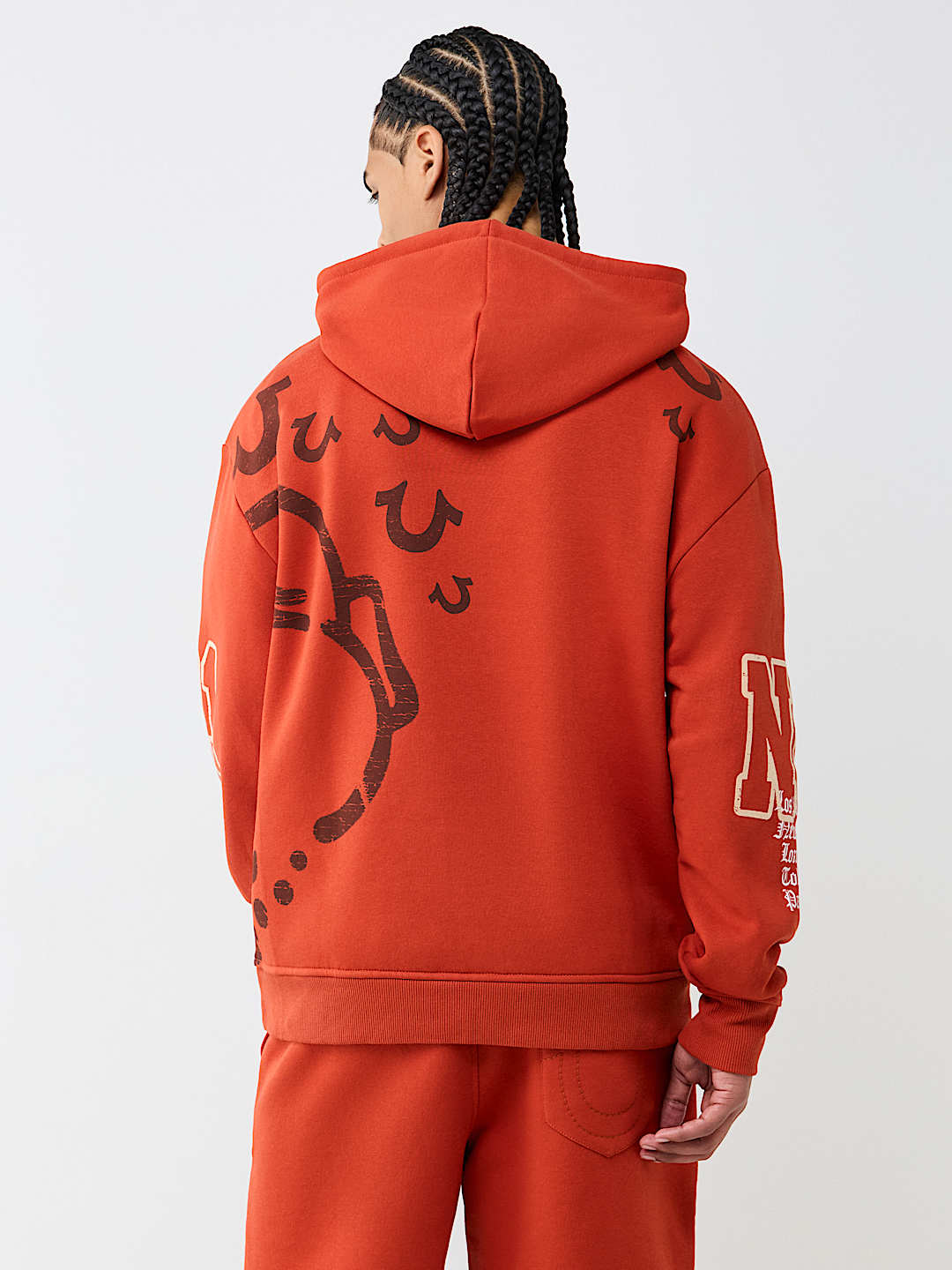 BUDDHA HORSESHOE HOODIE