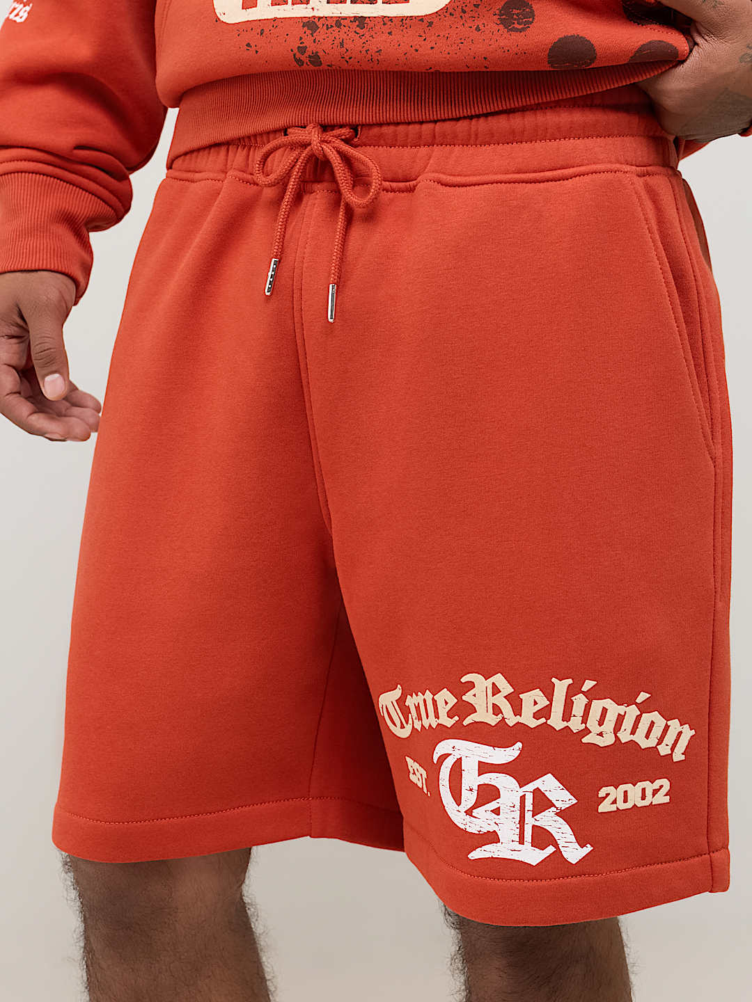 BUDDHA HORSESHOE FLEECE SHORT