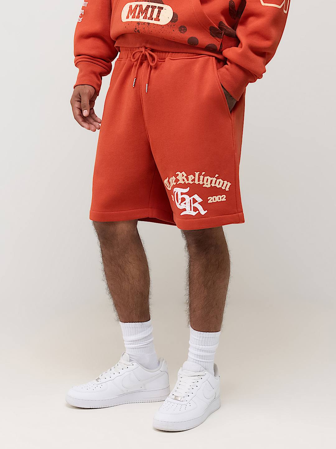 BUDDHA HORSESHOE FLEECE SHORT