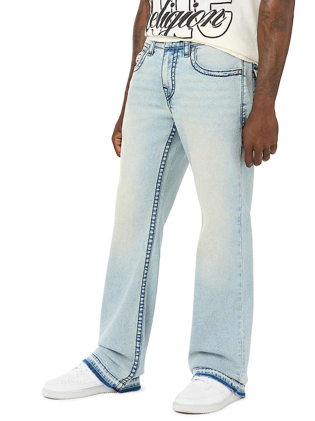 BILLY BIG T FLAP BOOTCUT JEAN 34"