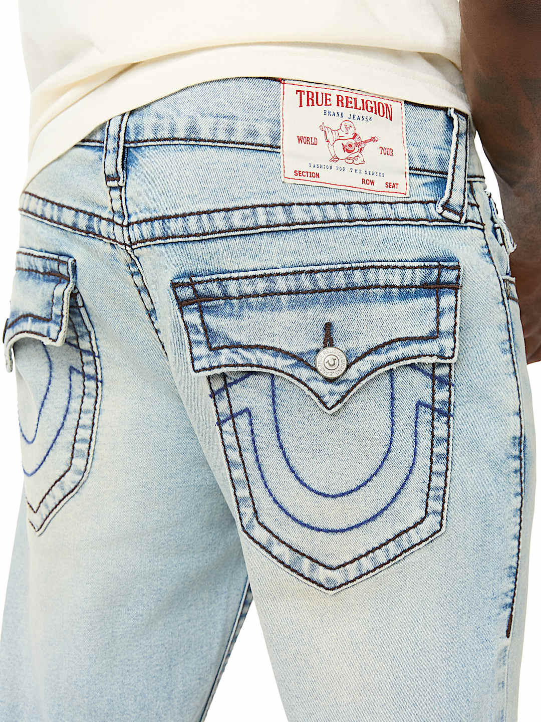 BILLY BIG T FLAP BOOTCUT JEAN 34"