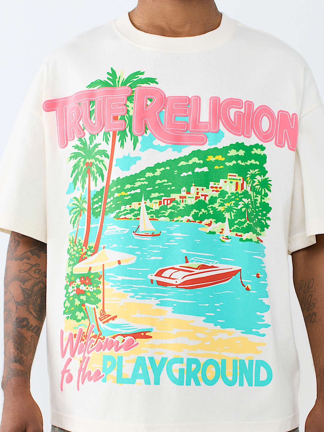 PLAYGROUND HEAVYWEIGHT OVERSIZED TEE