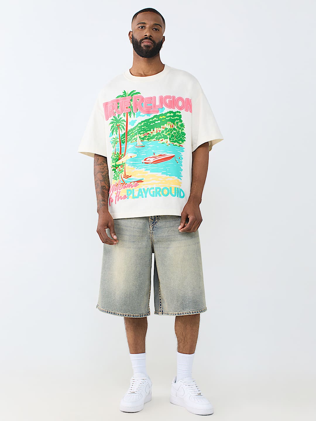 PLAYGROUND HEAVYWEIGHT OVERSIZED TEE