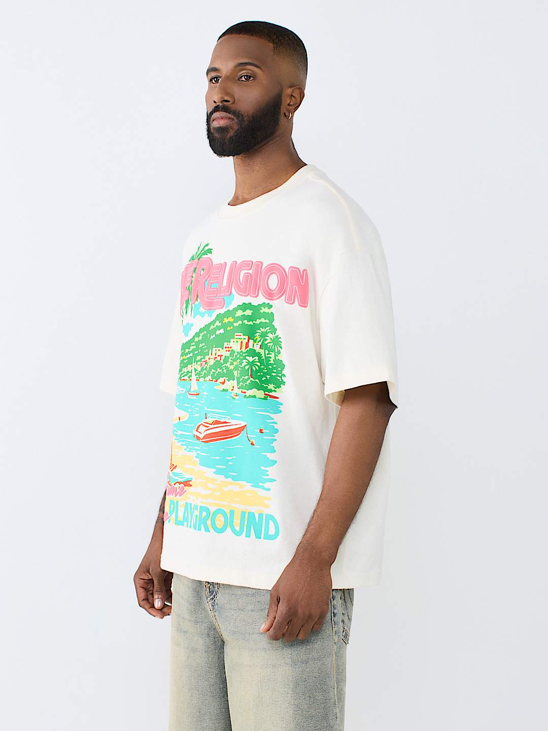 PLAYGROUND HEAVYWEIGHT OVERSIZED TEE