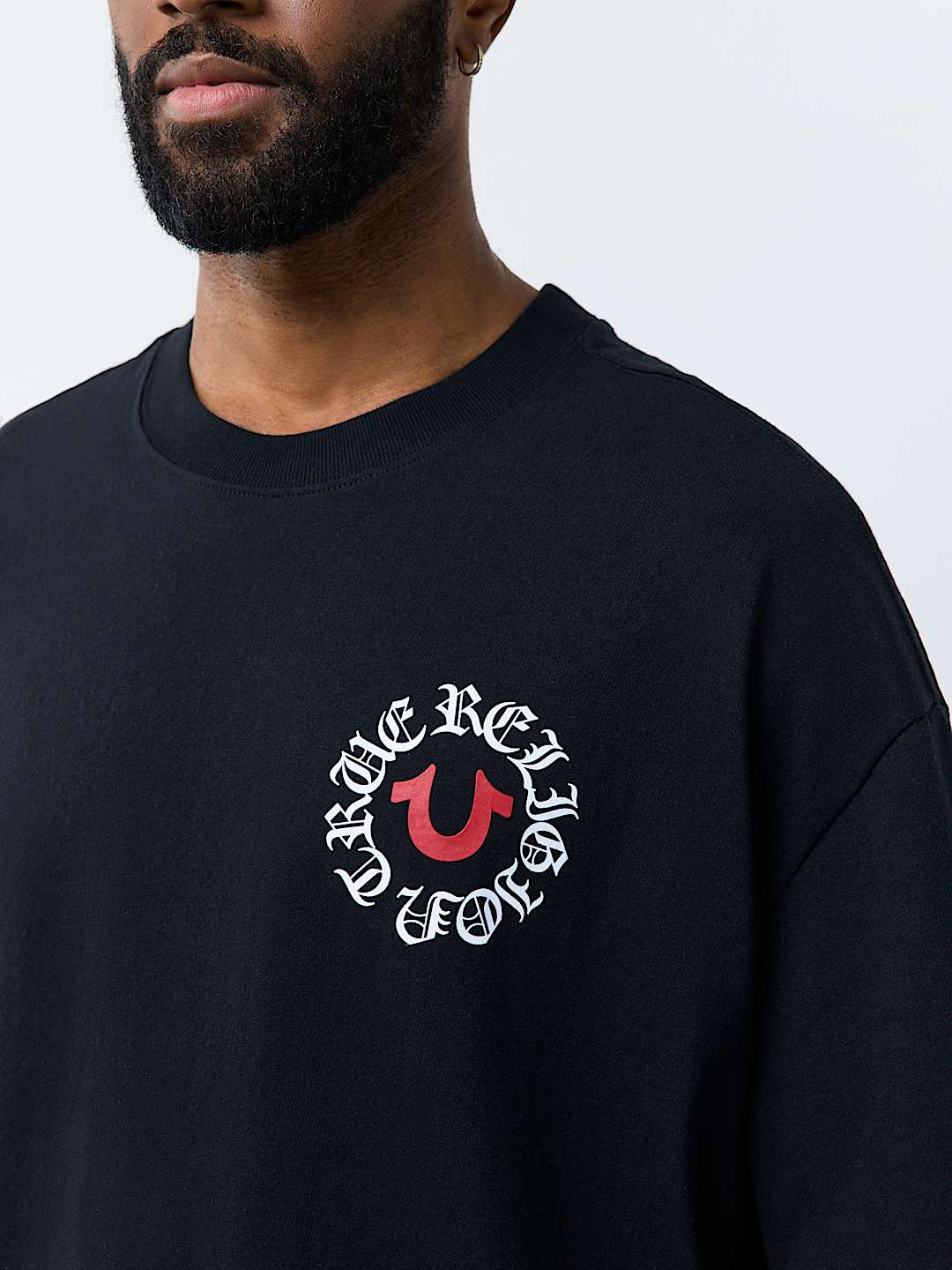 MULTI-LOGO HEAVYWEIGHT OVERSIZED TEE