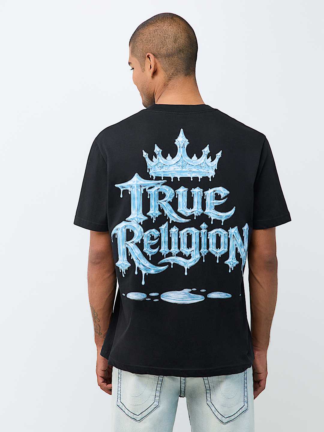 MELTING ICE LOGO TEE